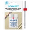 Schmetz Standard Twin Sewing Machine Needle - 1.6mm
