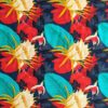 Viscose Fabric - Vivid Large Floral - 140cm Wide