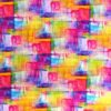 Viscose Fabric - Watercolour Blocks - 140cm Wide
