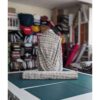 Knitted Boucle Fabric - Designer Check - 150cm Wide