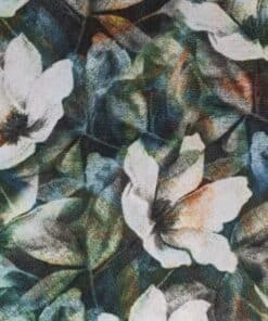 Viscose Fabric - Magnolia Floral - 140cm Wide REMNANT