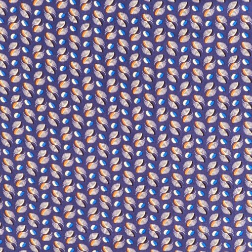 Viscose Fabric - Mid Century Wave - 140cm Wide - More Sewing