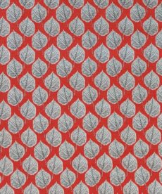 Viscose Fabric - Sketch Leaves - 140cm Wide - More Sewing