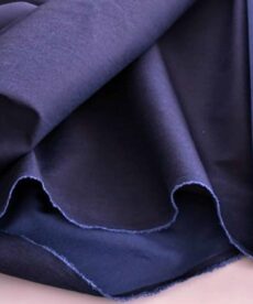 Stretch Denim Fabric Cotton Blend Blue on Blue