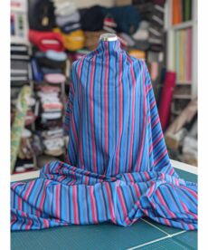 Cotton Fabric, Woven Mixed Stripe, 145cm Wide - More Sewing