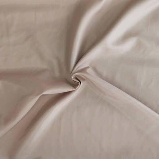 Beige Polyester Lining Fabric - Anti Static - For Jackets, Skirts