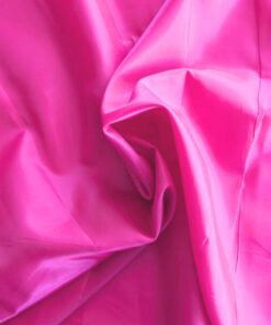 Fuchsia Pink Polyester Lining Fabric - Anti Static - For Jackets, Skirts