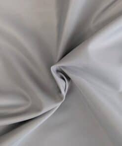 Silver Grey Polyester Lining Fabric - Anti Static - For Jackets, Skirts