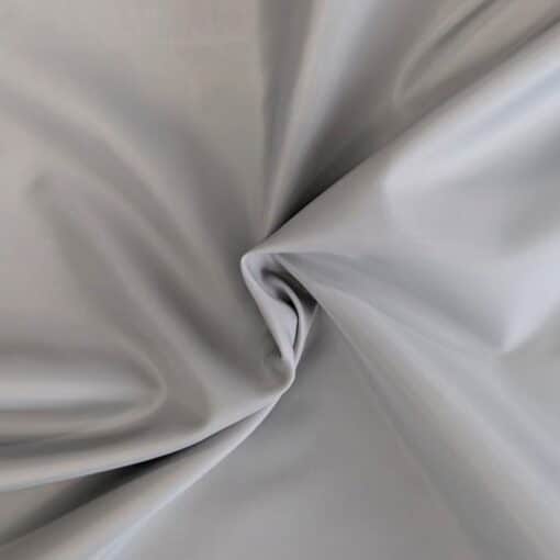 Silver Grey Polyester Lining Fabric - Anti Static - For Jackets, Skirts