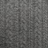 Cable Knit Jersey Fabric - Charcoal Grey - 150cm Wide