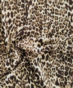 Polyester Fabric - Leopard Print - For Dresses, Skirts, Tops 2