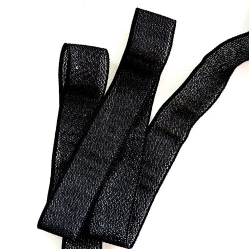 Peta Stretch Waistband Elastic - Black - Non Roll - 32mm Wide