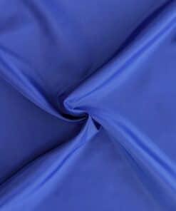 Royal Blue Polyester Lining Fabric - Anti Static - For Jackets, Skirts