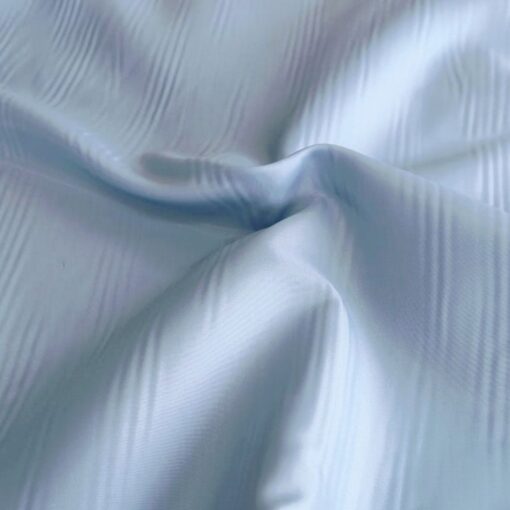 Sky Blue Polyester Lining Fabric - Anti Static - For Jackets, Skirts