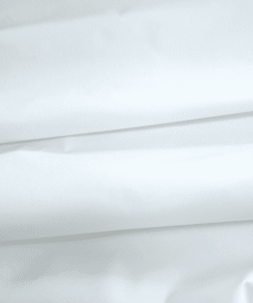 Bleached White Cotton Calico Fabric Smooth Finish For Dressmaking, Bags, Lining
