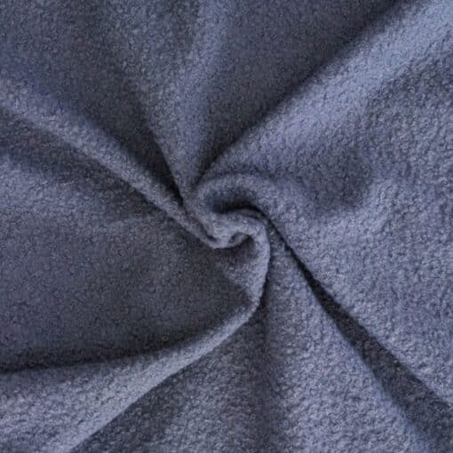 Polyester Boucle Fabric - Blue