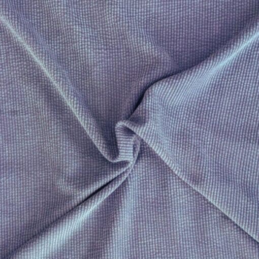 Bubble Corduroy Fabric - Blue