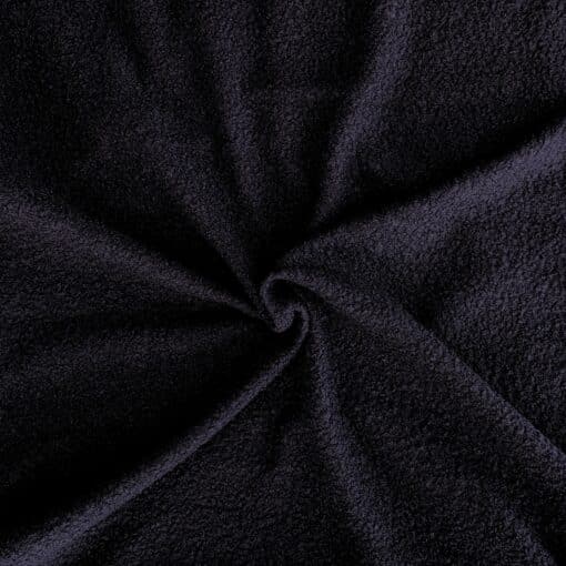 Polyester Boucle Fabric - Navy Blue