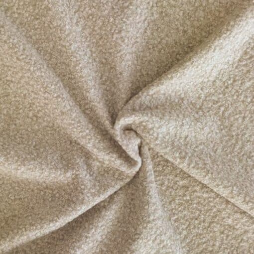 Polyester Boucle Fabric - Winter White