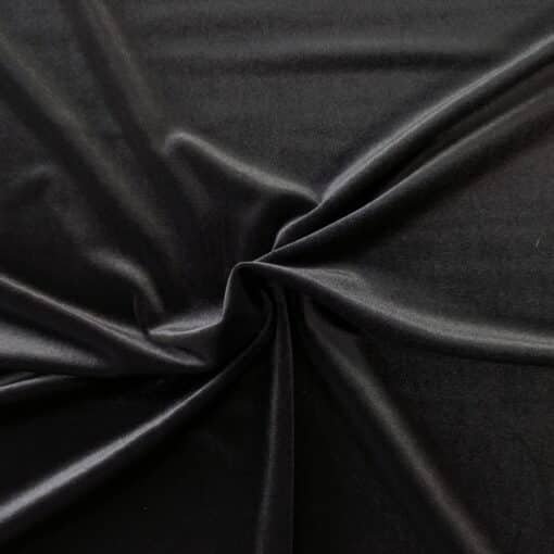 black twill ponteroma dressmaking fabric