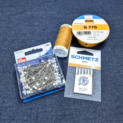 Just Add Denim Fabric - Essentials Haberdashery Kit