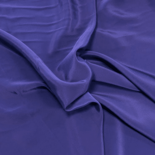 French Crepe Fabric - Navy Blue