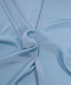 French Crepe Fabric - Sky Blue