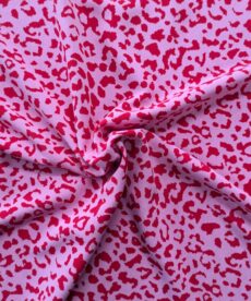 pink leopard print fabric, the latest rdnv]