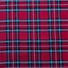 red tartan corduroy fabric -ghfs