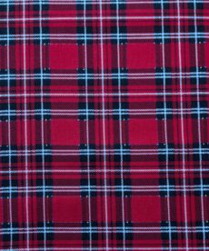 red tartan corduroy fabric -ghfs