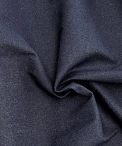 Denim Fabric Cotton Dark Blue 12oz Mediumweight Traditional 165cm Wide For Jeans