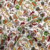 Cotton Lycra Poplin Fabric Floral Pattern Deadstock
