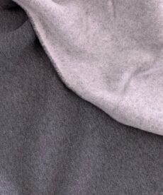Alternative view of Cotton Sweatshirt Jersey Fabric Charcoal Grey Marl 150cm Wide