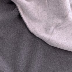 Alternative view of Cotton Sweatshirt Jersey Fabric Charcoal Grey Marl 150cm Wide