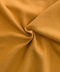 Cotton Sweatshirt Jersey Fabric - Mustard - 150cm Wide