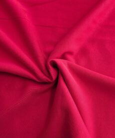 Cotton Sweatshirt Jersey Fabric - Red - 150cm Wide