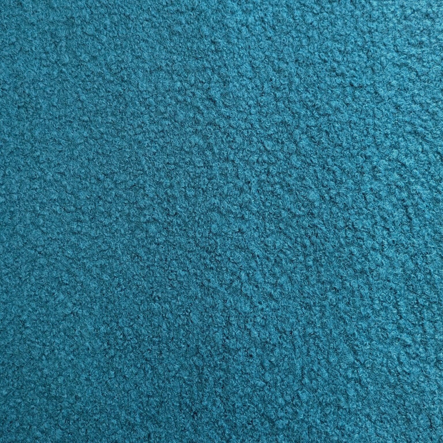 Polyester Boucle Fabric - Teal - 150cm Wide