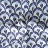 Viscose Fabric Art Deco Fan Floral 140cm Wide