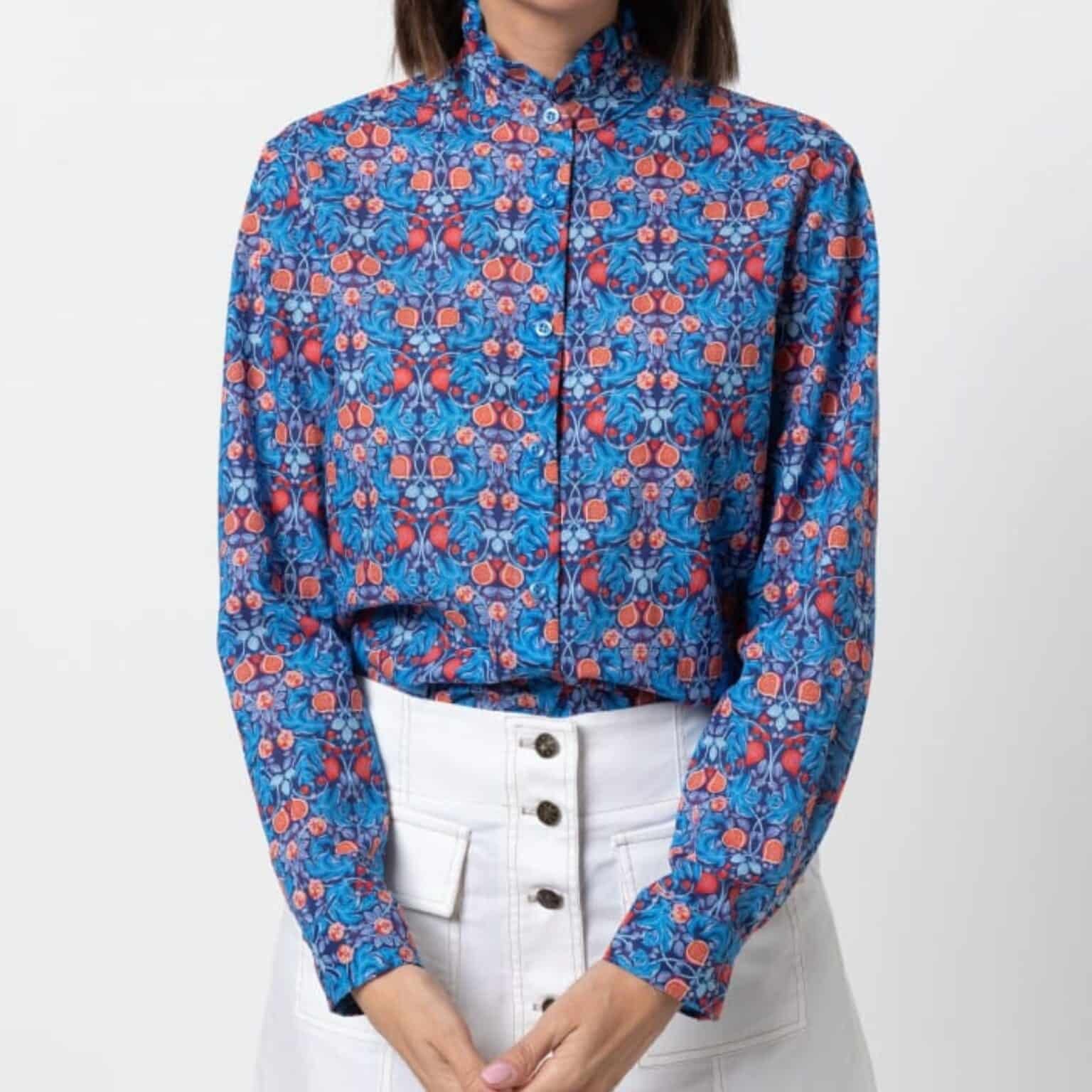 woven shirt dresmaking pattern example