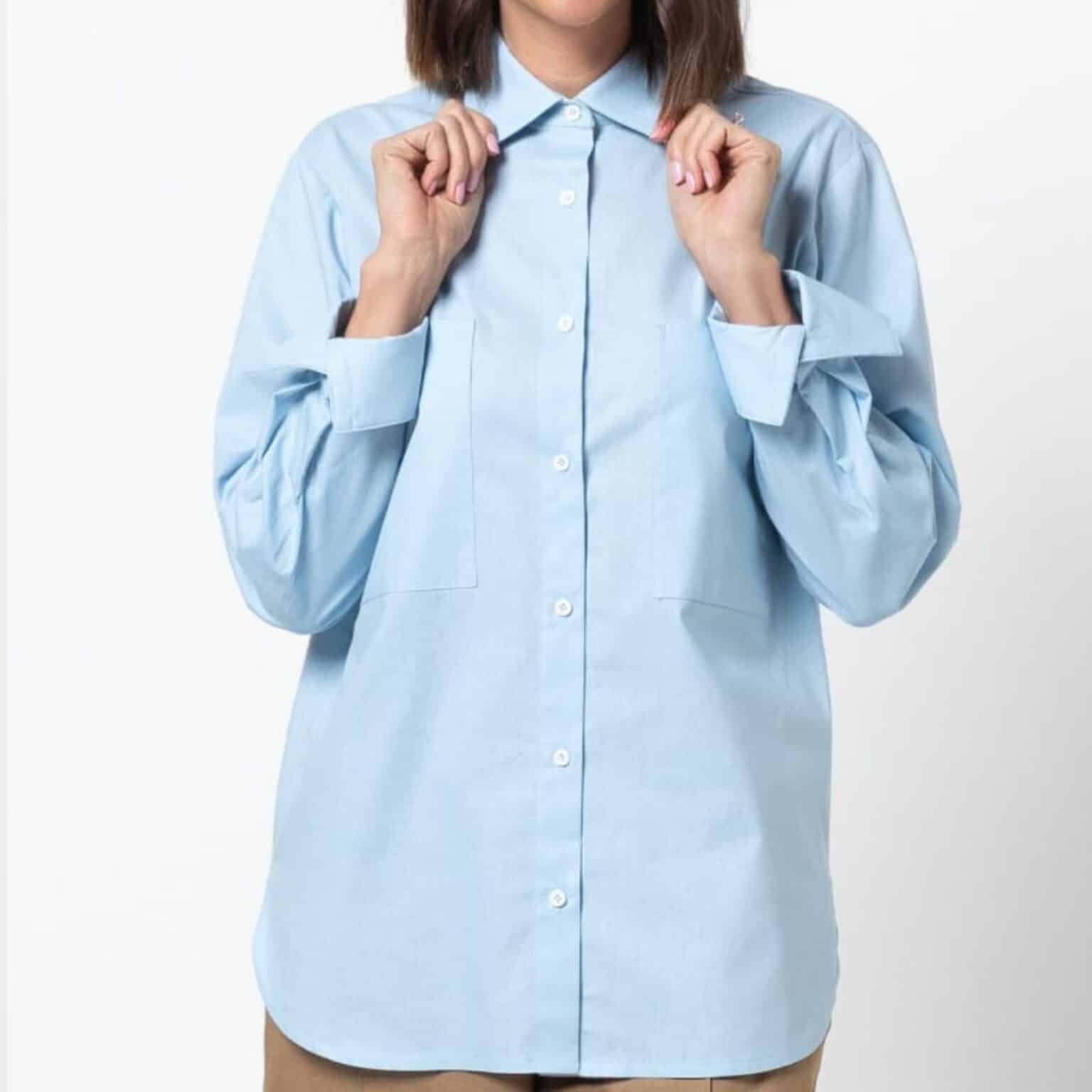 woven shirt dresmaking pattern example
