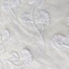 Cotton Voile Fabric Embroidery Flowers