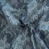 Denim Fabric Cotton Blend Lace Print Mediumweight Rigid 150cm Wide