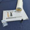 Mildred Jumpsuit Dressmaking Kit Medium Blue Denim Fabric