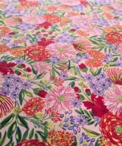 Viscose Fabric Pretty Floral Digital Print Ecovero 140cm Wide