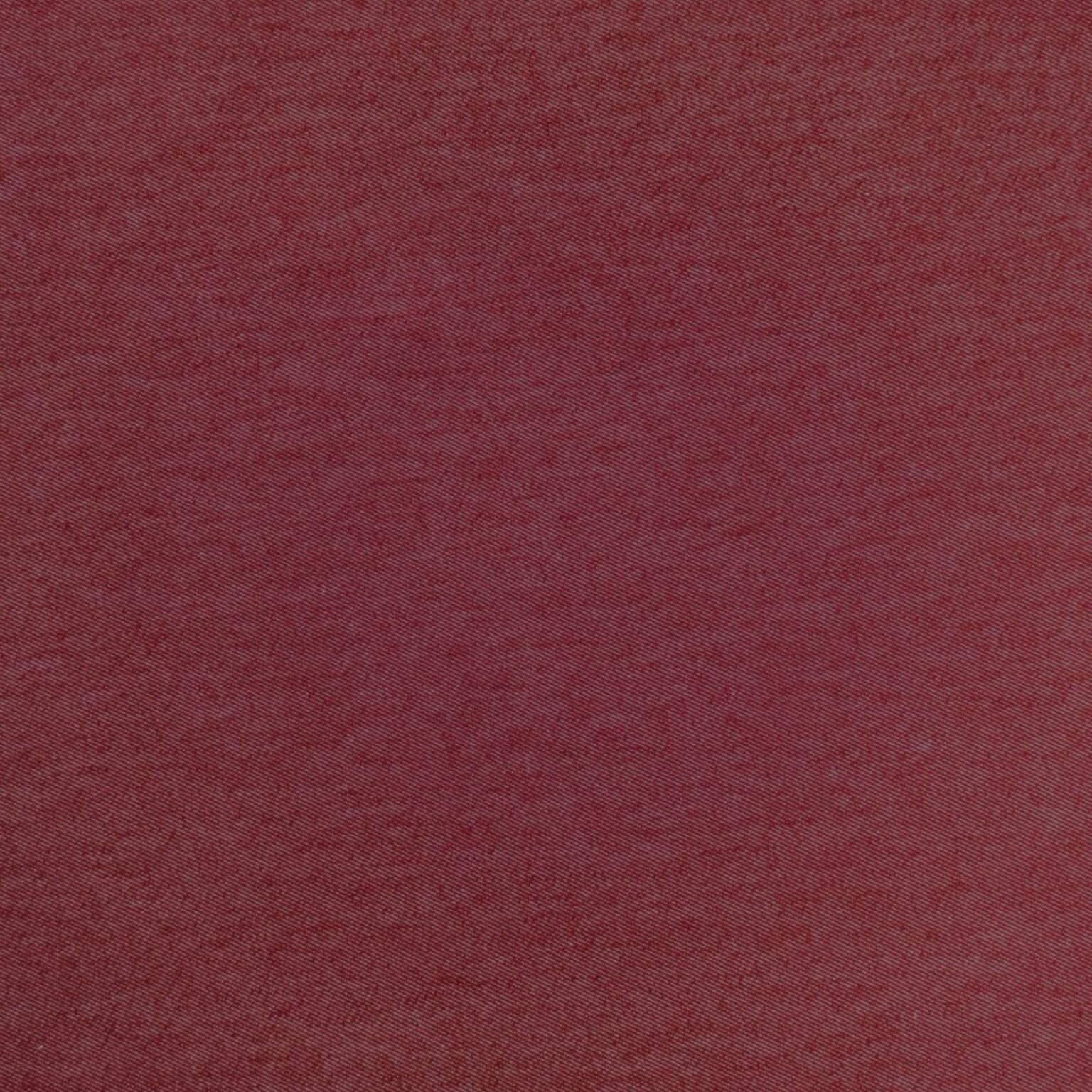 Coloured Stretch Denim Fabric Wine Red 9oz Mediumweight 150cm Wide