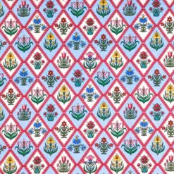 Cotton Fabric Botanical Floral 145cm Wide