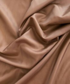 Camel Brown Anti Static Polyester Lining Fabric 145cm Wide