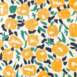 Cotton Fabric Lemon Floral 145cm Wide
