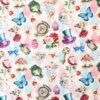 Cotton Fabric Alice In Wonderland 145cm Wide