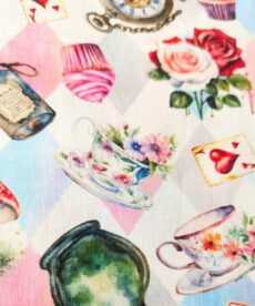 Buy Cotton Fabric Alice In Wonderland at More Sewing